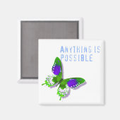 Papillon Tout est un aimant possible (Recto/Verso)