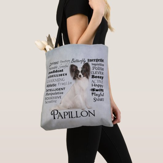 Papillon Traits Tas (Dichtbij)