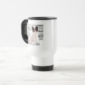 Papillon Traits Travel Mug (Devant gauche)
