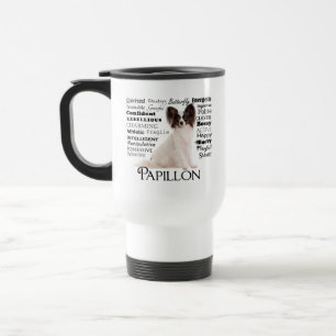 Papillon Traits Travel Mug