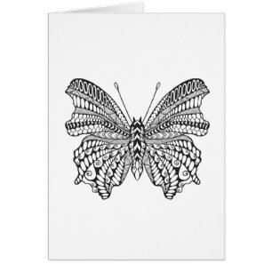 Papillon tropical inspiré