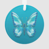 Papillon turquoise (dos)