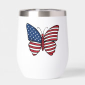 Papillon USA - Numéro de drapeau 62614 (Arrière)