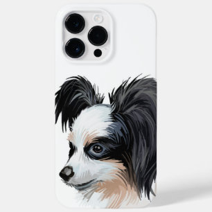 PAPILLON VAN DE WATERVERF VAN DE KUSTTE ZWARTE WIT Case-Mate iPhone 14 PRO MAX HOESJE
