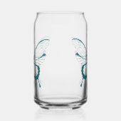 Papillon Verre Peut (Gauche)