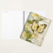 Papillon vintage et fleurs (Devant avec enveloppe)
