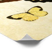 Papillon vintage Impression 124 (Coin)