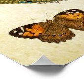 Papillon vintage Impression 161 (Coin)