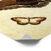 Papillon vintage Impression 170 (Coin)