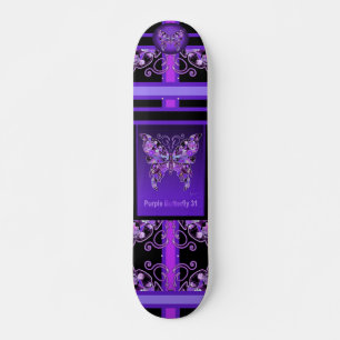 Papillon violet 31 Skateboard