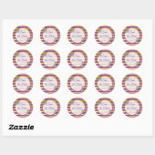 Papillon violet et or Enregistrer les stickers Dat (Feuille)