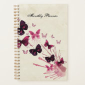 Papillon violet et rose (mis à jour) (Devant)