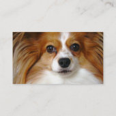 Papillon Visitekaartje (Achterkant)