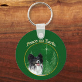 Papillon Vrede Sleutelhanger (Achterkant)