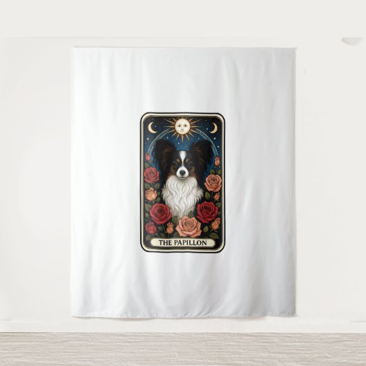 Papillon Wandkleed (Voorkant)