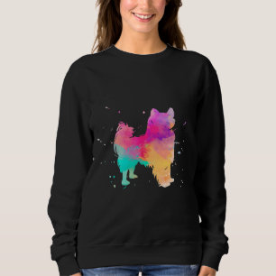 Papillon Waterverf Paint Splat Trui