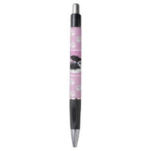 Papillon (wit en zwart) schilderen - Dog Art Pen
