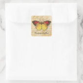 Papillon Words Sticker (Tas)