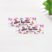 Papillon'Just For You'Wedding faveur tag cadeau (Bureau)