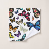 Papillons (Gant de toilette)