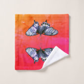 Papillons (Gant de toilette)