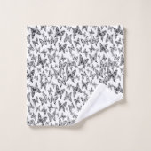 Papillons (Gant de toilette)