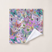 Papillons (Gant de toilette)