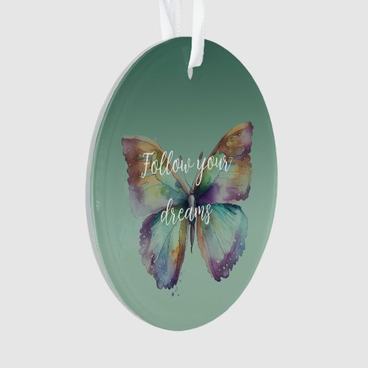 Papillons à menthe bleu violet Aqua Gold (devant)