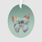 Papillons à menthe bleu violet Aqua Gold (devant)