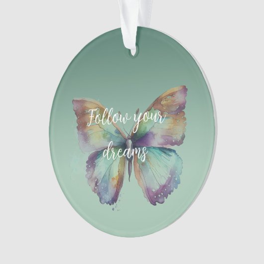 Papillons à menthe bleu violet Aqua Gold (devant)