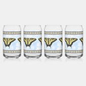 Papillons à queue jaune Ciel bleu (Recto)