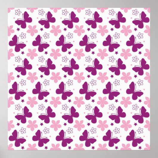 Papillons Affiches et impressions (Devant)