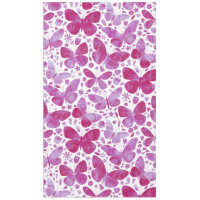 Papillons Aquarelle Magenta Pink Nappe