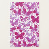 Papillons Aquarelle Magenta Rose (Devant)