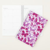Papillons Aquarelle Magenta Rose (Devant avec enveloppe)