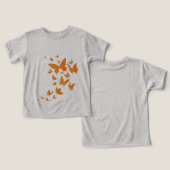 Papillons Bella + Canvas Tri-Blend (Design Recto & Verso)