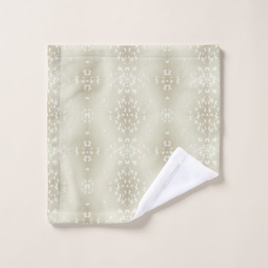 Papillons blancs (Gant de toilette)