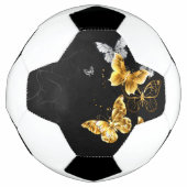 Papillons blancs et dorés (Devant)