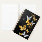 Papillons blancs et dorés (Devant avec enveloppe)