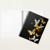 Papillons blancs et dorés (Devant avec enveloppe)