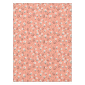 Papillons blancs sur nappes rouges gras (Devant)