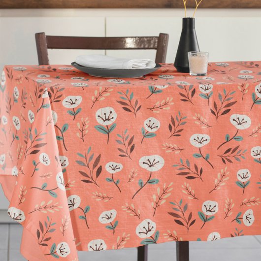 Papillons blancs sur nappes rouges gras