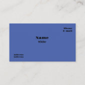 Papillons bleus Carte de visite (Devant)