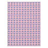 Papillons bleus Nappe personnalisée (Devant)