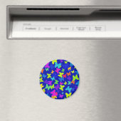 Papillons brillants Magnet bleu (In Situ (Lave-vaisselle))