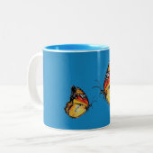 Papillons Café Mug (Devant gauche)