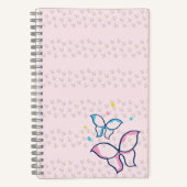 Papillons Carnet spirale (Recto)