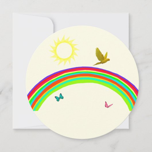 Papillons Carte d'anniversaire (Devant)