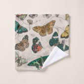 Papillons Collection Antique Papillons (Gant de toilette)