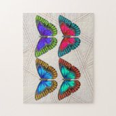 Papillons colorés Art Puzzle (Vertical)